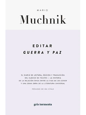 Editar Guerra Y Paz
