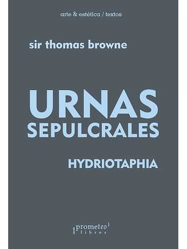 Urnas Sepulcrales Hydrotaphia 1