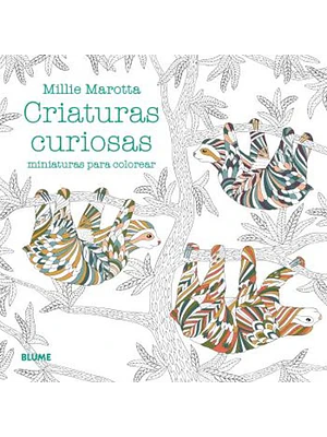 Criaturas Curiosas Miniaturas Para Colorear