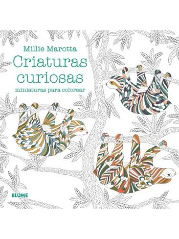 Criaturas Curiosas Miniaturas Para Colorear 1