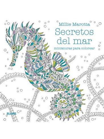 Secretos Del Mar Miniaturas Para Colorear 1