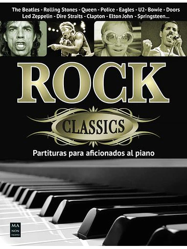 Rock Classics Partituras Para Aficionados Al Piano 1