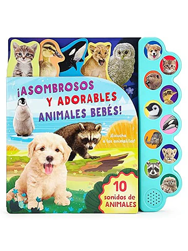 Asombroso Y Adorables Animales Bebes 10 Sonidos 1
