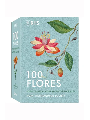 100 Flores. Cien Tarjetas Con Motivos Florales