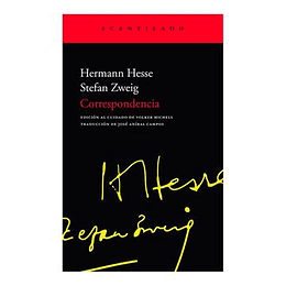 Herman Hesse Stefan Zweig: Correspondencia