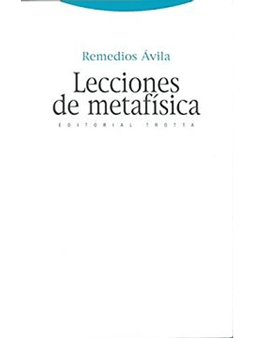 Lecciones De Metafisica 1