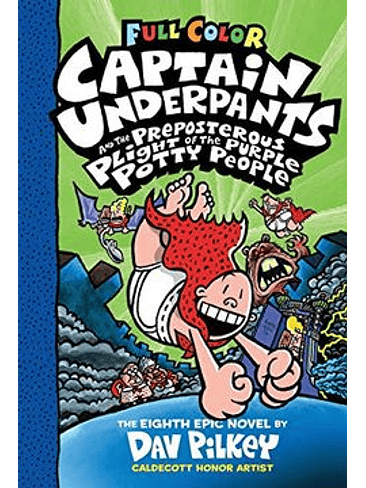 Captain Underpants 8 And The Preposterous Plight Of The Purple Potty People 1