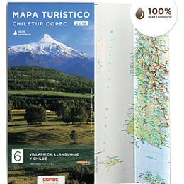 Mapa Turistico 6 Villarrica Llanquihue Y Chiloe 2018