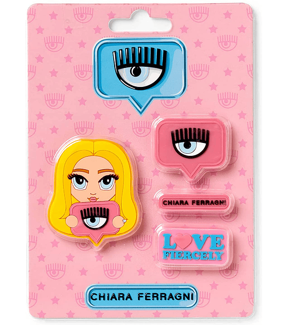 OFERTA!! Chiara Ferragni Ed. Limitada Back to School Set Gomas