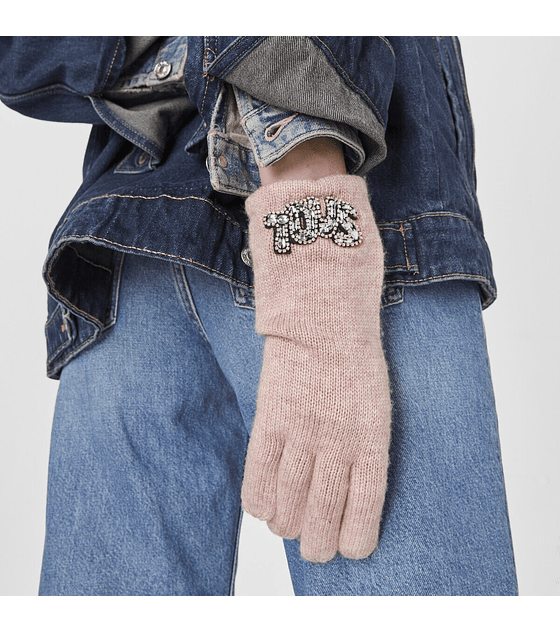 Guantes Tous Cuarzo Rosa