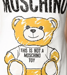 Vestido Moschino Teddy Aplique