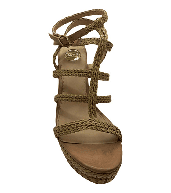 Taco De Mujer Exe Shoes De Raffia