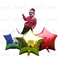 12 Globos Estrellas Metálicos Brillantes 55 cm - Miniatura 1