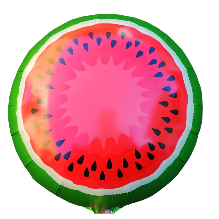 12 Globos Frutales Metálicos 45 cm 3