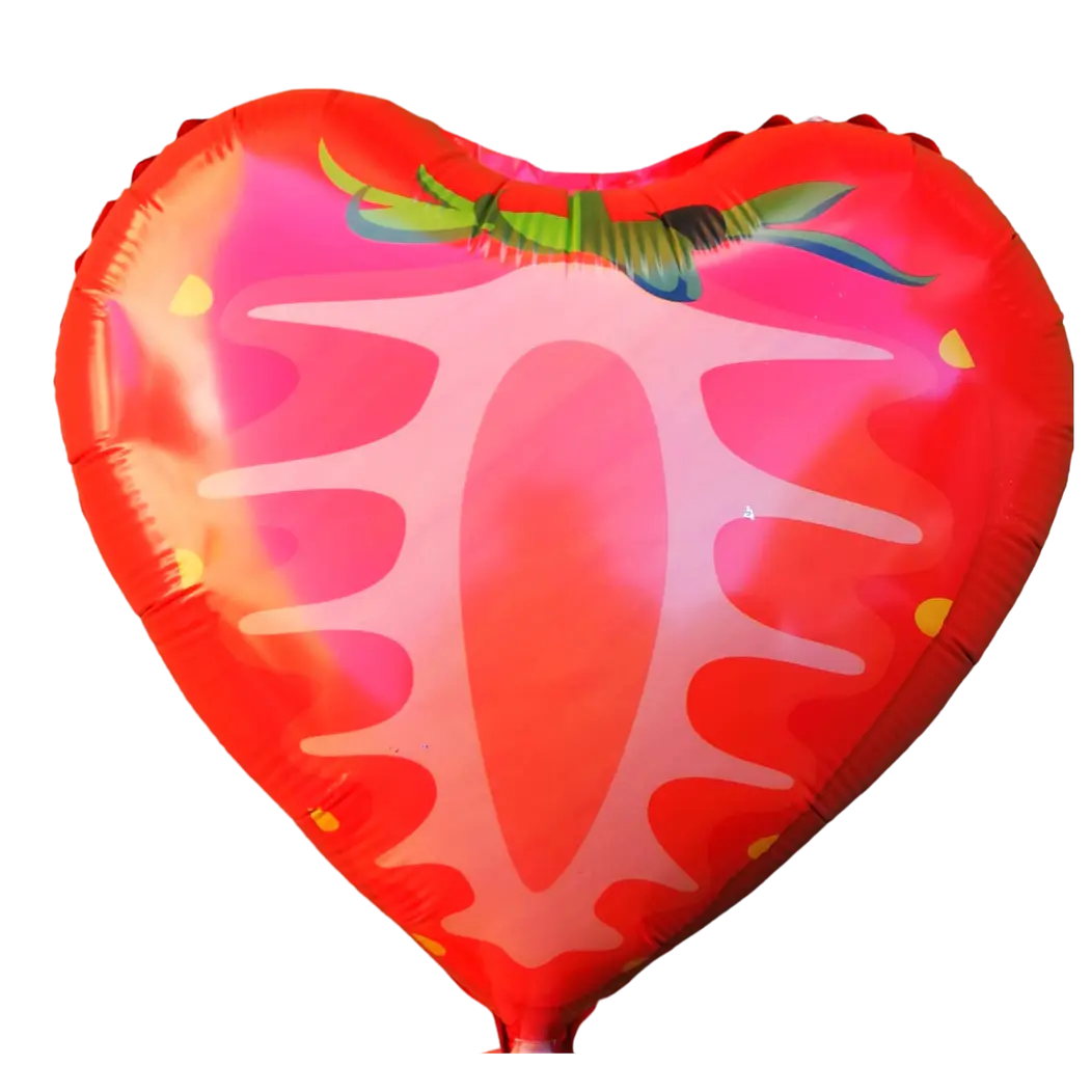 12 Globos Frutales Metálicos 45 cm 4