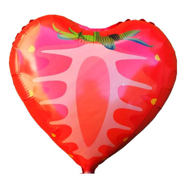 12 Globos Frutales Metálicos 45 cm 4