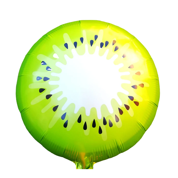 12 Globos Frutales Metálicos 45 cm 5