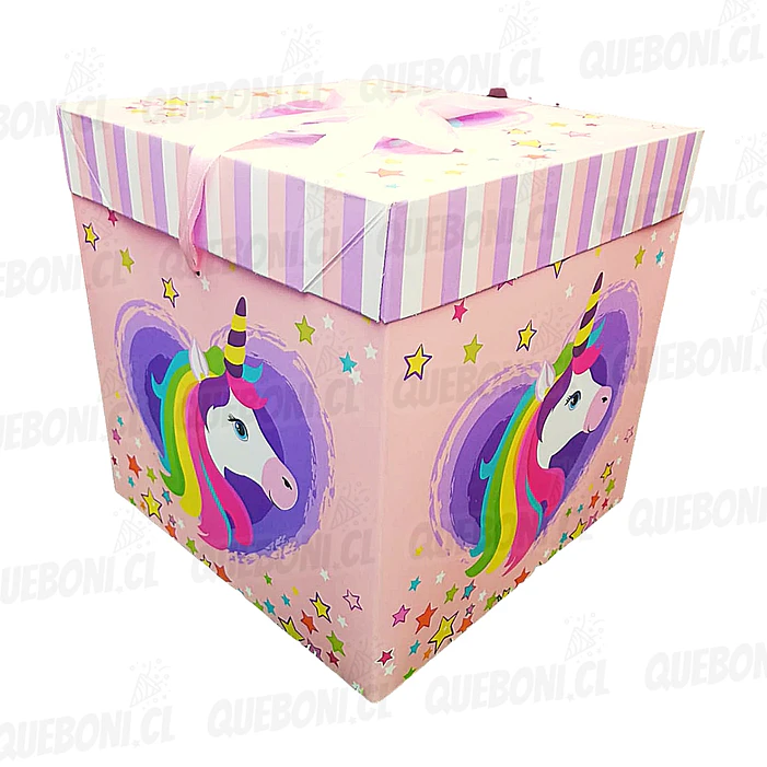 12 Cajas unicornios 15 cm (4 diseños) 4