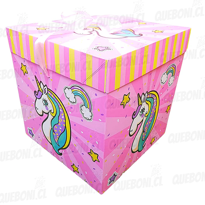 12 Cajas unicornios 15 cm (4 diseños) 5