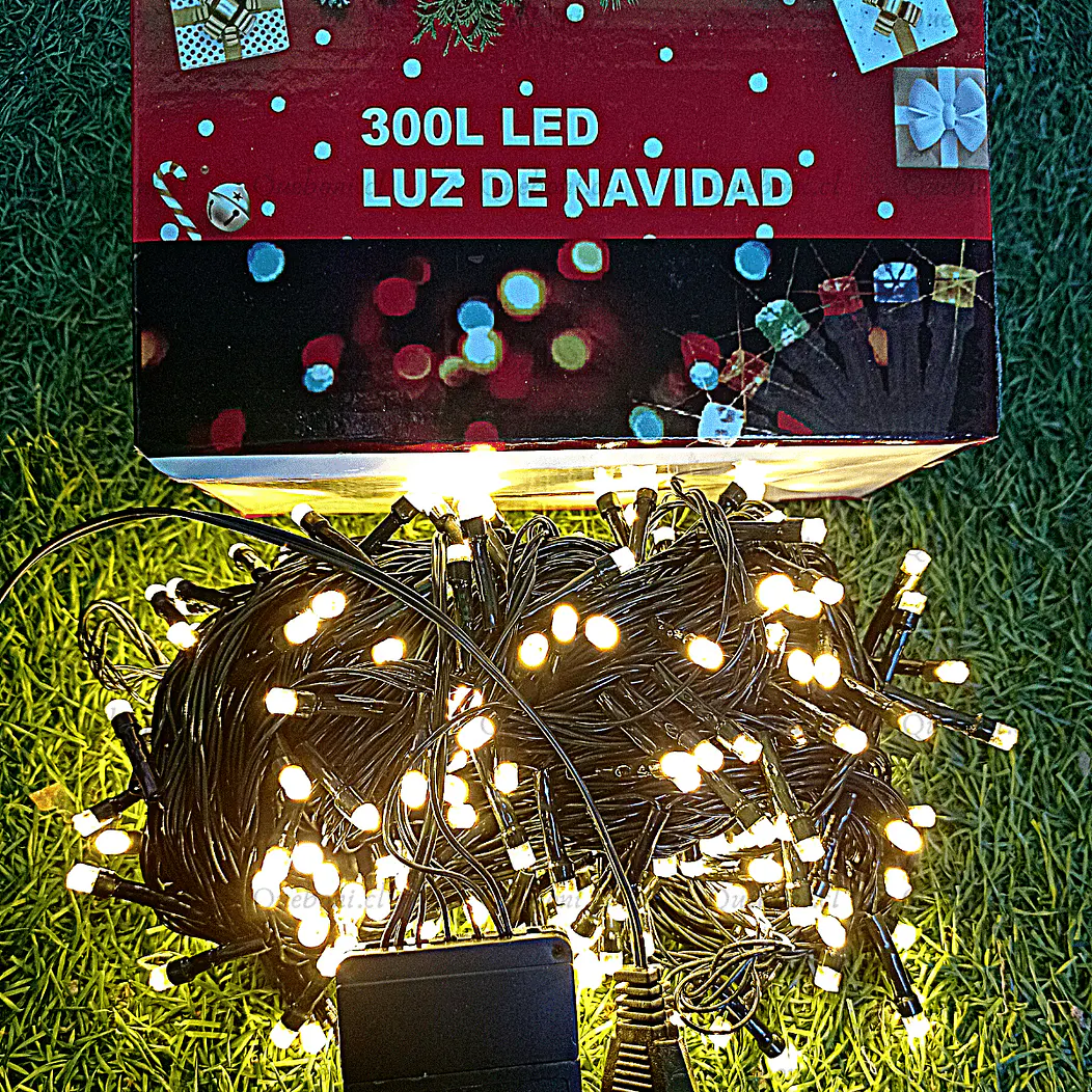 Luz de navidad 300 led 2