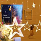 Cenefa o cascada estrella luces de Navidad Led 3 metros ( multicolor o luz cálida ) - Miniatura 4