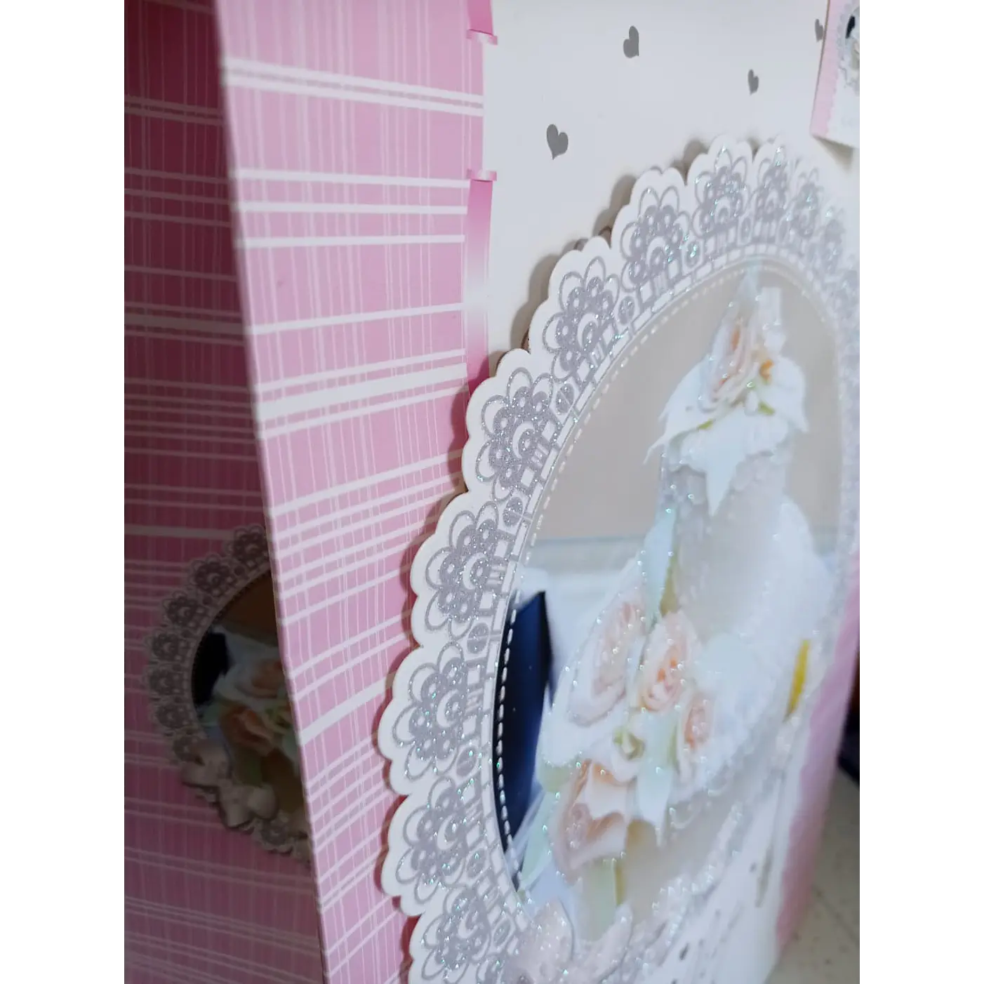 Bolsas de regalo Boda Matrimonio Aniversario Premium grandes 41 cm 3