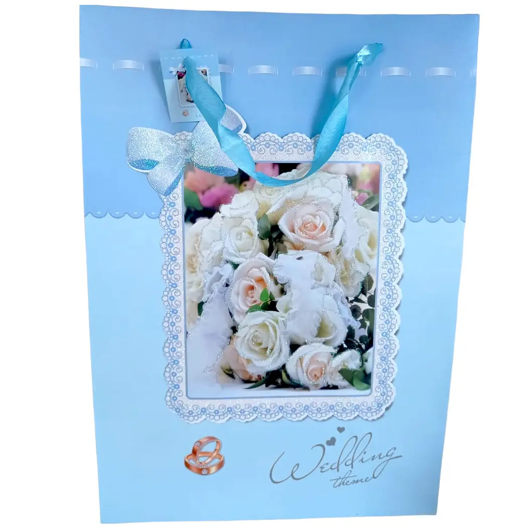 Bolsas de regalo Boda Matrimonio Aniversario Premium grandes 41 cm 5