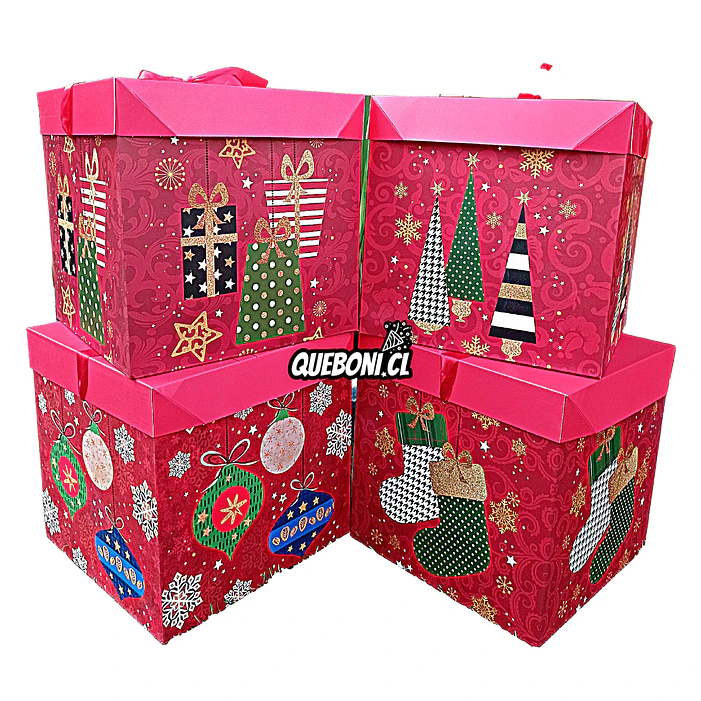 Cajas de Navidad 22cm (12pcs) 4