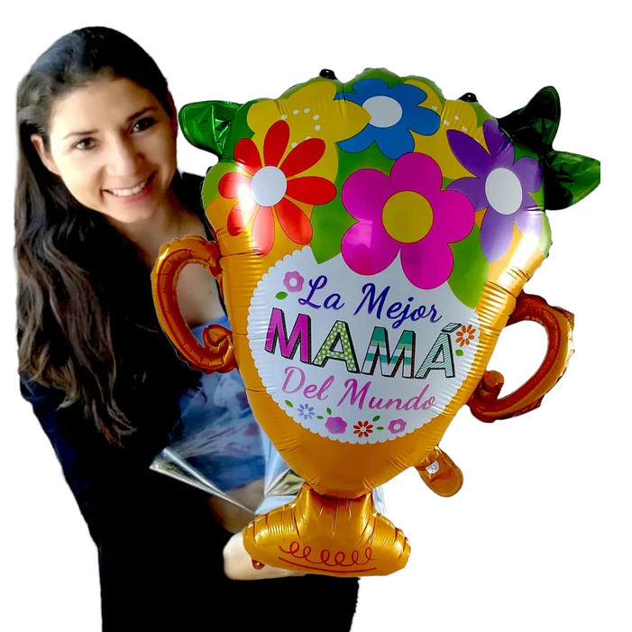 12 Globos Día De La Madre XL 60 cm  2