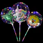 6 Globos Burbujas Led Doble Animales 1.20 Mt  - Miniatura 5