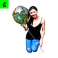 6 Globos Burbujas Led Doble Animales 1.20 Mt  - Miniatura 3