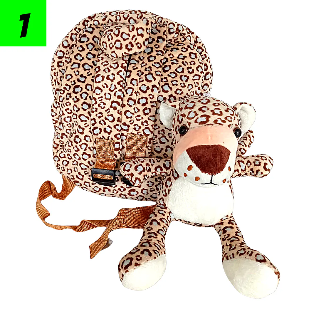Mochilas Animales Zoo 25 cm  1