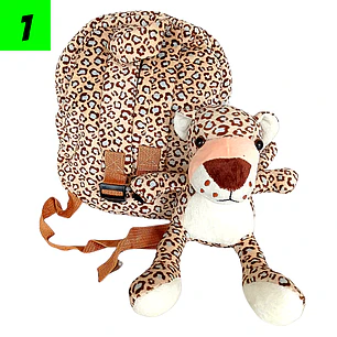 Mochilas Animales Zoo 25 cm 