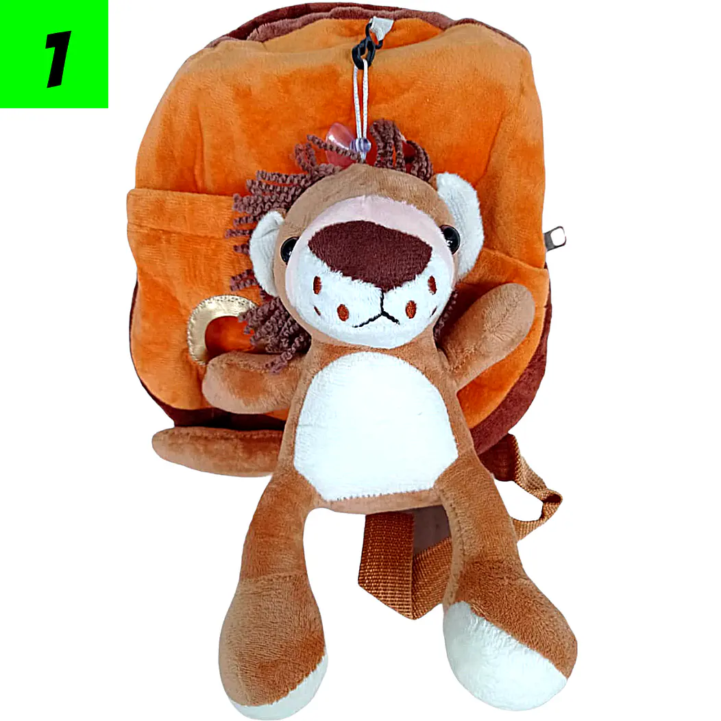 Mochilas Animales Zoo 25 cm  3