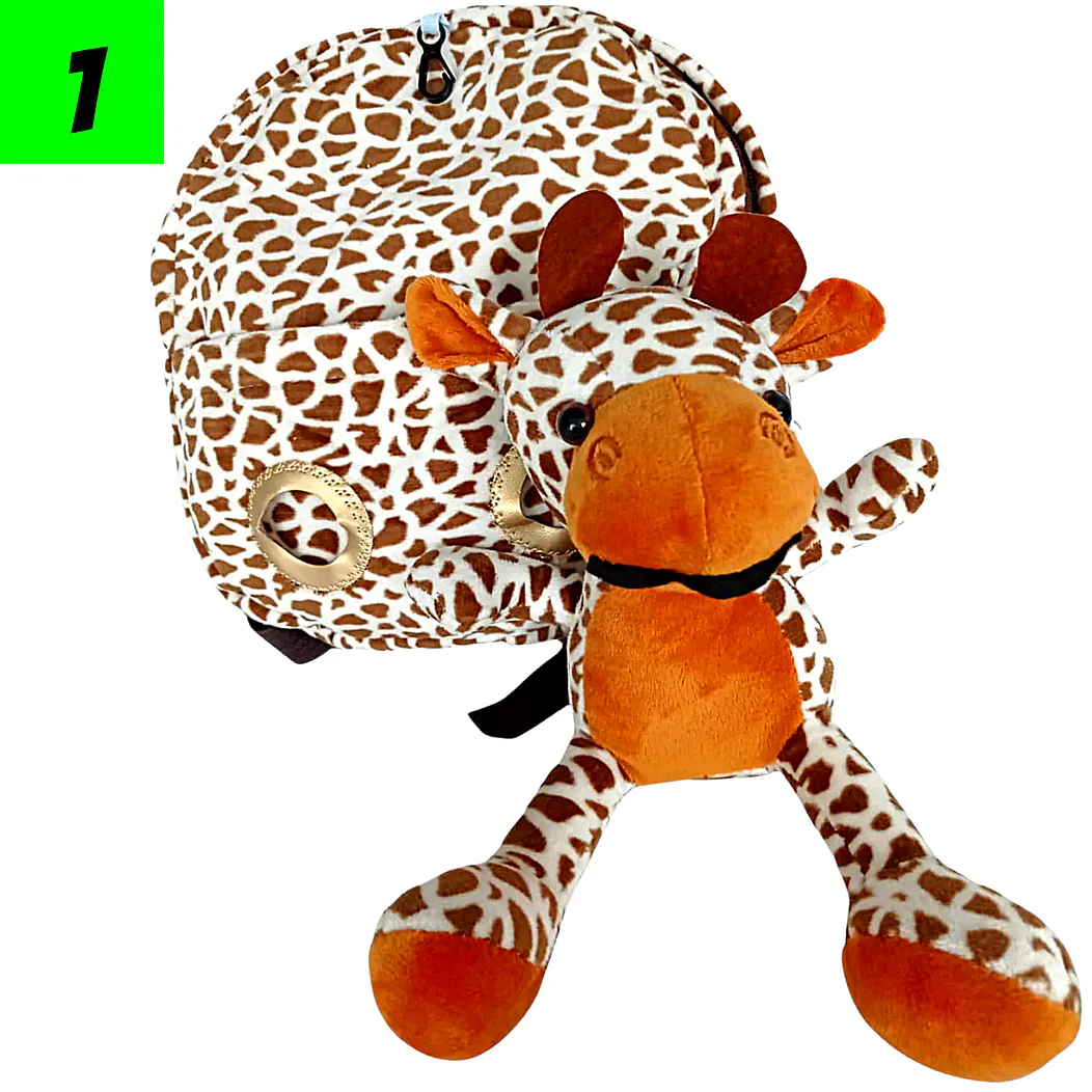 Mochilas Animales Zoo 25 cm  4