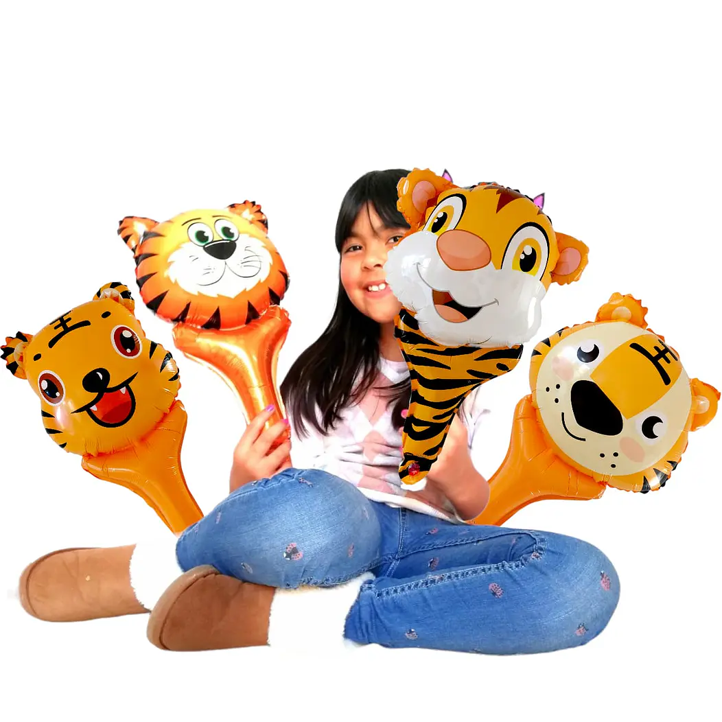12 Globos mazo animales 42 cm 3
