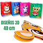 12 Bolsas Animales Zoo 40 cm - Miniatura 6