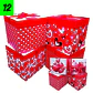 12 Cajas Diseños Corazones mini 22 cm  - Miniatura 2