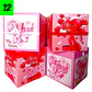 12 Cajas Diseños Corazones mini 22 cm  - Miniatura 4