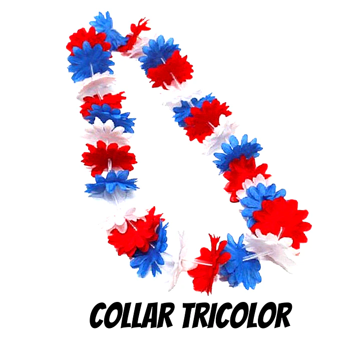 12 Collares tricolor fiestas patrias 2