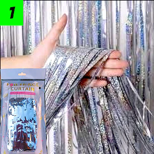 1 Cortinas de Cumpleaños 