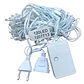 Luz Cascada Cenefa Luces Navidad 120 Led Malla - Miniatura 2