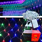 Luz Cascada Cenefa Luces Navidad 120 Led Malla - Miniatura 1