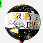 12 Globos happy new year 45 cm - Miniatura 2