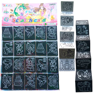 20 SET RASPES MAGICOS DOBLES