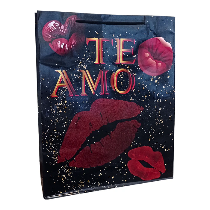 12 Bolsas Lisas Te Amo 40 cm 7