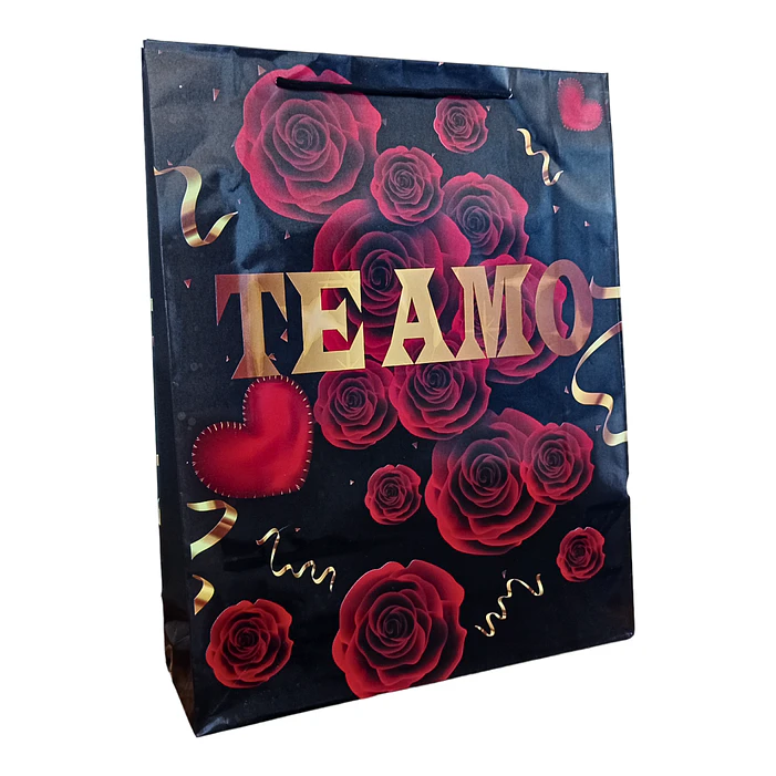 12 Bolsas Lisas Te Amo 40 cm 8