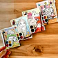 Set 20 Laminas Para Pintar  dobles con acuarela /pincel  + laberinto - Miniatura 1