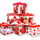 12 Cajas de regalos día del amor 22 cm - Miniatura 1