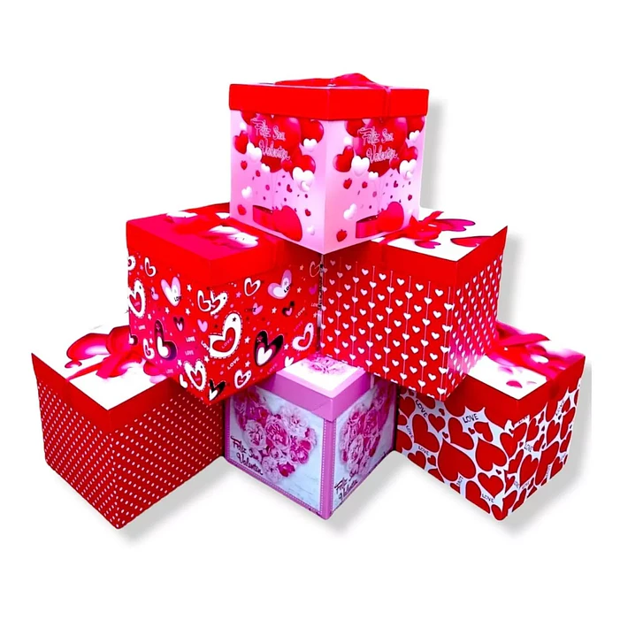 12 Cajas de regalos día del amor 22 cm 5